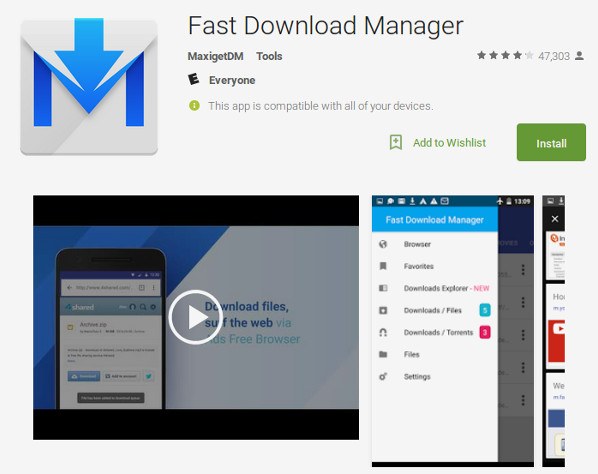 aplikasi download manager